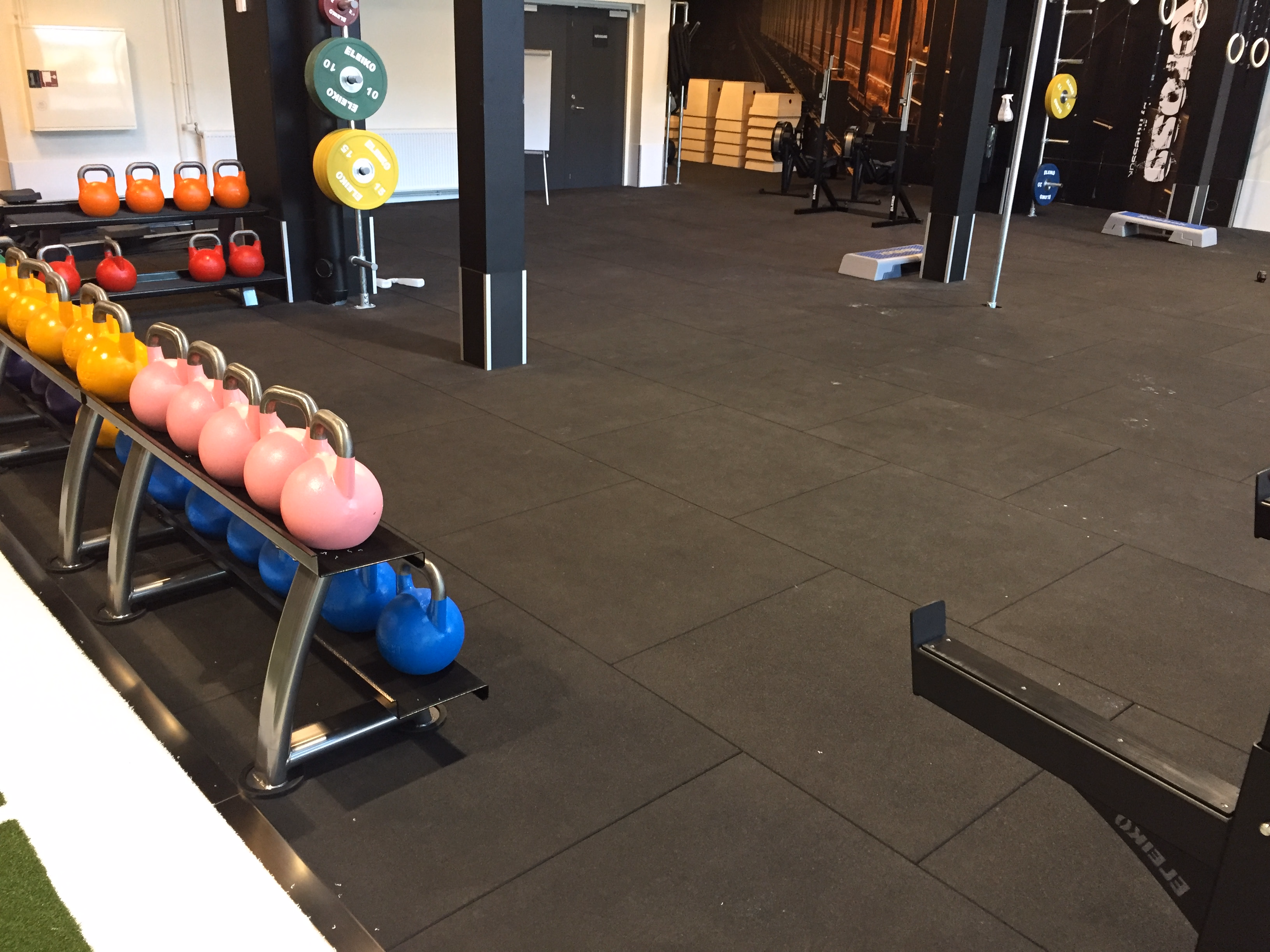 ErgoTile Rubber Tiles - Fitness