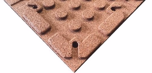 ErgoTile Quad DIY rubber tiles