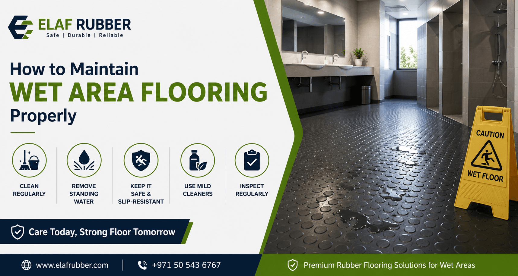 Wet flooring
